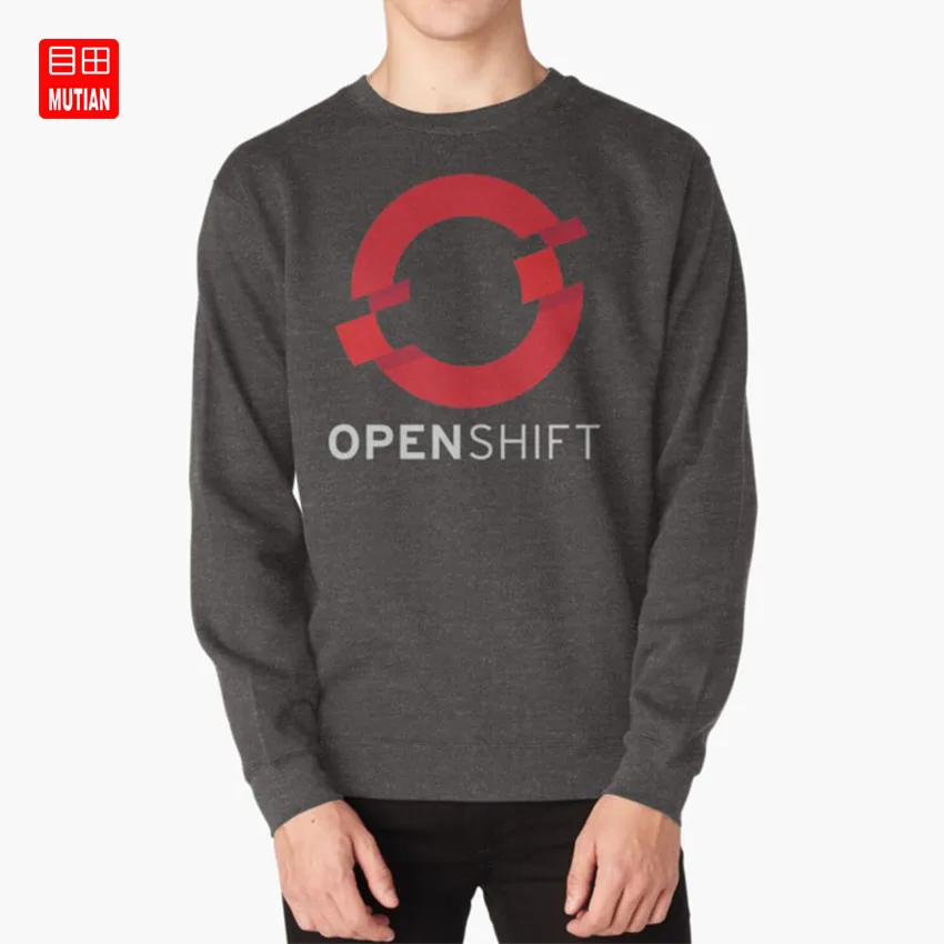 Белая текстовая футболка Openshift программируемая go java kotlin geek devops ansible redhat linux windows |