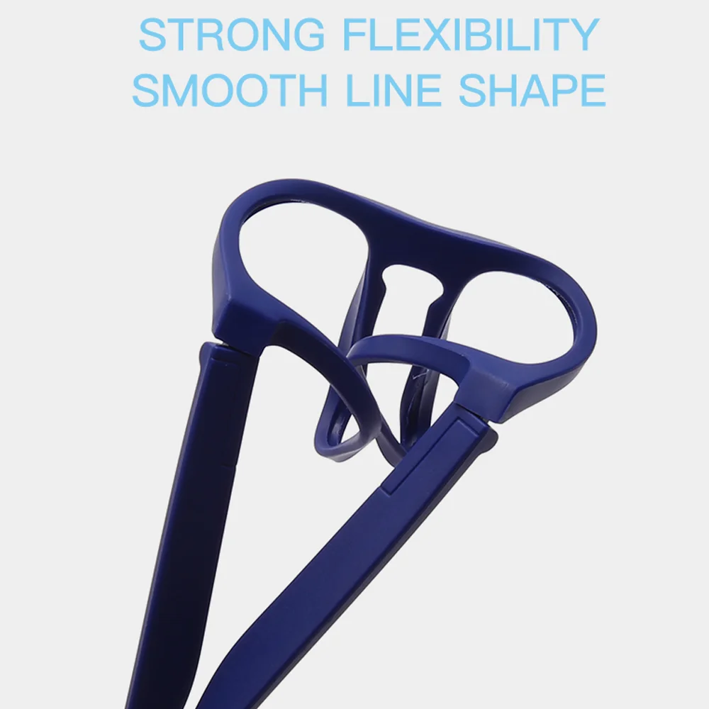 Детские Нескользящие носки синий светильник очки детей квадратный оправы для