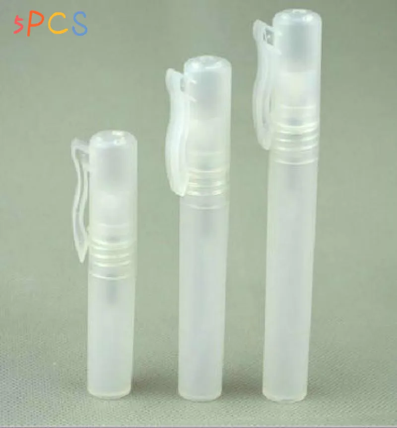 

5Pcs 5/8/10ml Atomizer spray pen bottle, travel size, refillable, reusable