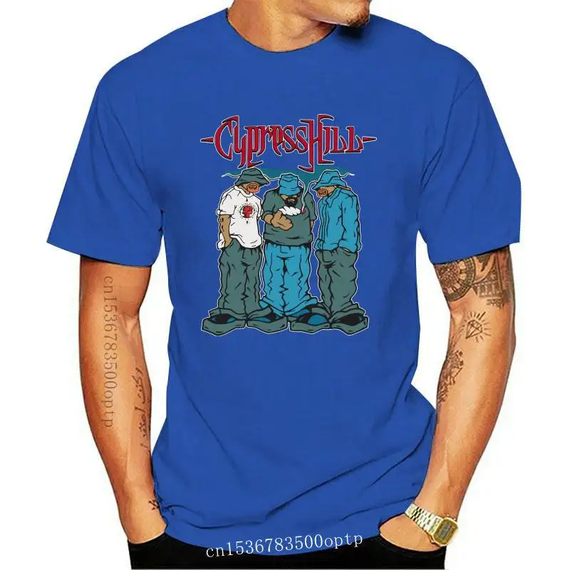 

Новая мужская черная футболка Cypress Hill Music Fan