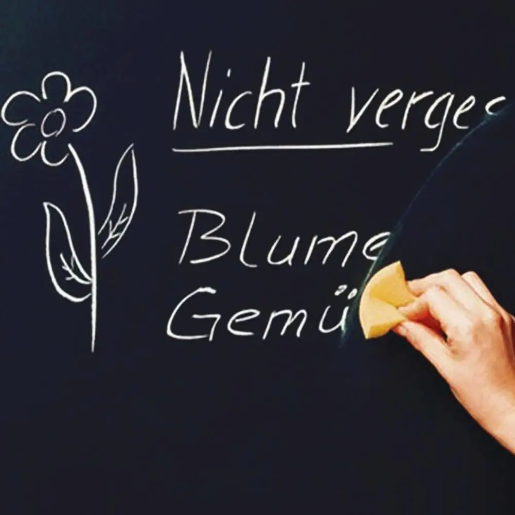 

PVC Removable Waterproof Chalkboard Blackboard Sticker School Home Wall Decal