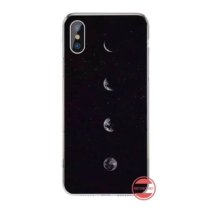 

with white moon stars space astronaut funda coque cover Phone Case For iphone 12 5 5s 5c se 6 6s 7 8 plus x xs xr 11 pro max