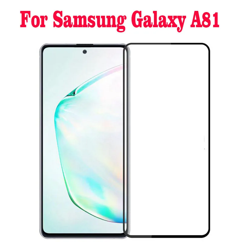 

9D полное клеевое закаленное стекло для Samsung Galaxy A81 полное покрытие экрана Защитная пленка для Samsung Galaxy A81