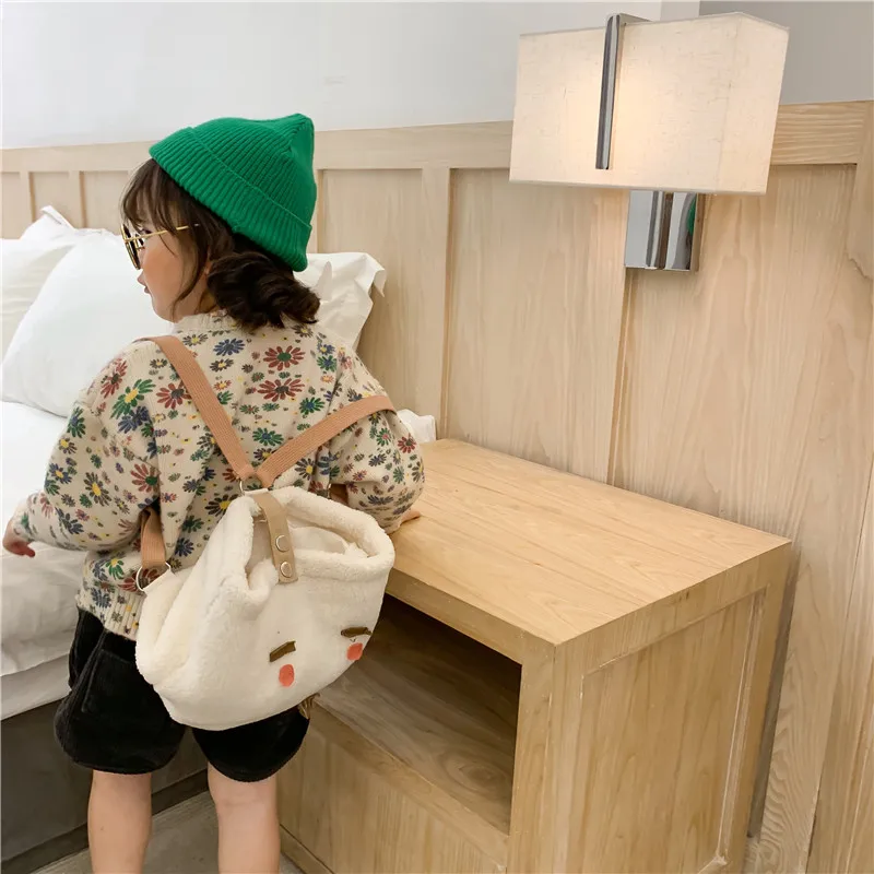 Осенняя модная одежда для девочек красочные маргаритки теплые свитера маленьких