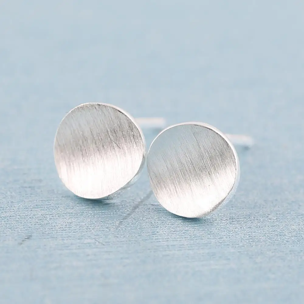 Jisensp New Korean Geometric Stud Earrings Jewelry Small Round Square Fish Star Deer Earings for Women Kids Year Gift | Украшения и
