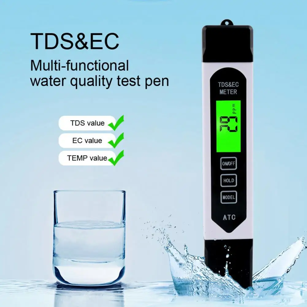 

Practical Water Quality Meter High Accuracy Automatic Lock Convenient Digital PH Tester for Drinking Water