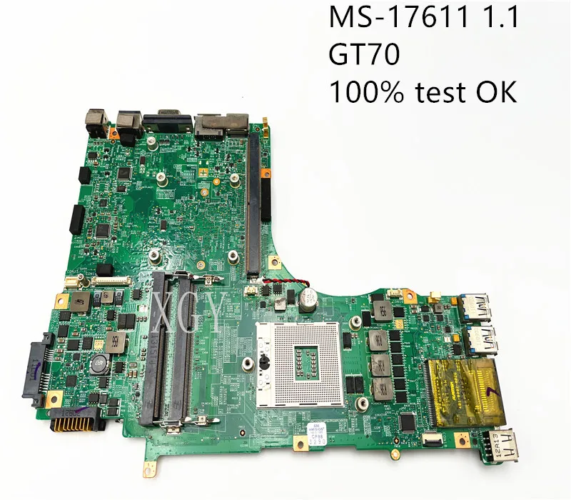 

Original Product For MSI GT70 Laptop Motherboard MS-17611 MS-1761 REV:1.1 DDR3 Mainboard 100% Tested Fast Ship