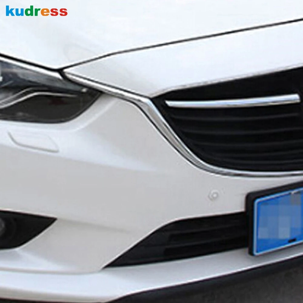 2 шт. хромированная решетка радиатора для Mazda 6 Atenza 2013 2014 2015 2016 | Автомобили и