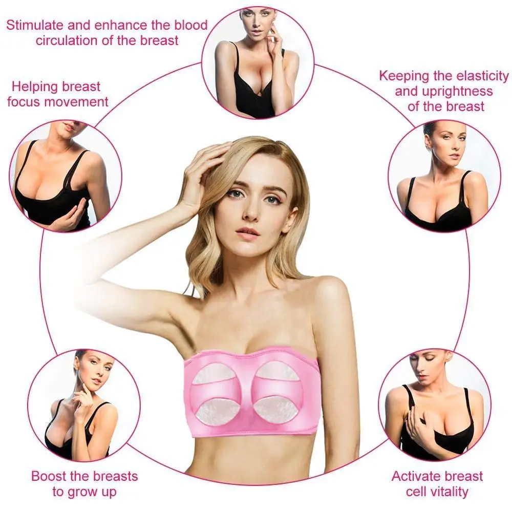 Инструмент для увеличения груди Электрический Вибрационный Бюстгальтер