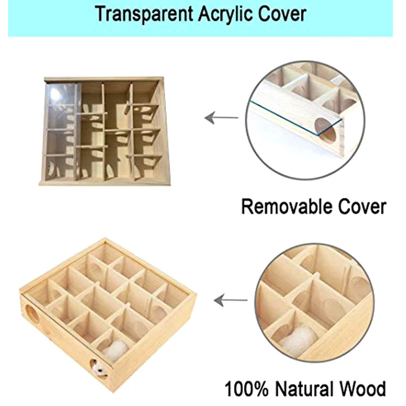 Животное хомяк деревянные лабиринты туннель Песчанка Крыса Мышь Мыши маленькие
