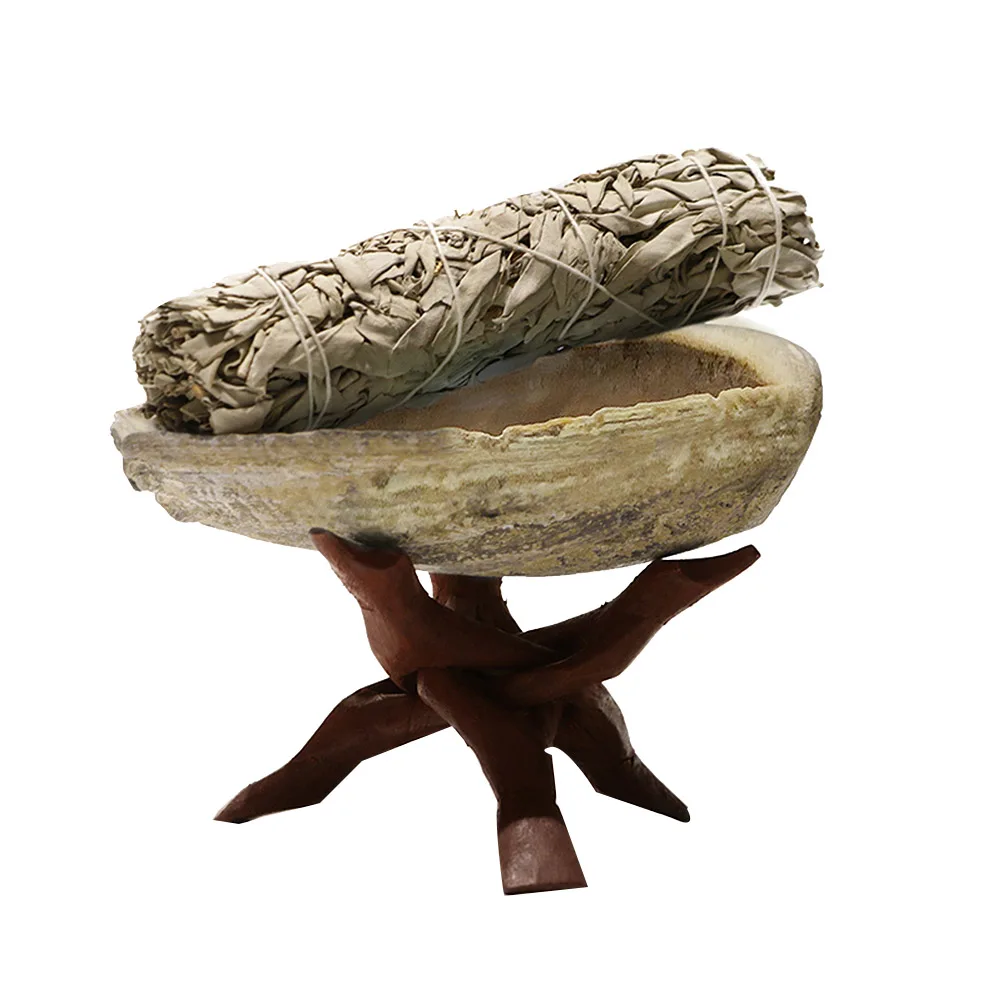 Деревянный штатив стойка с хрустальным шариком подставка для кобры белый корпус