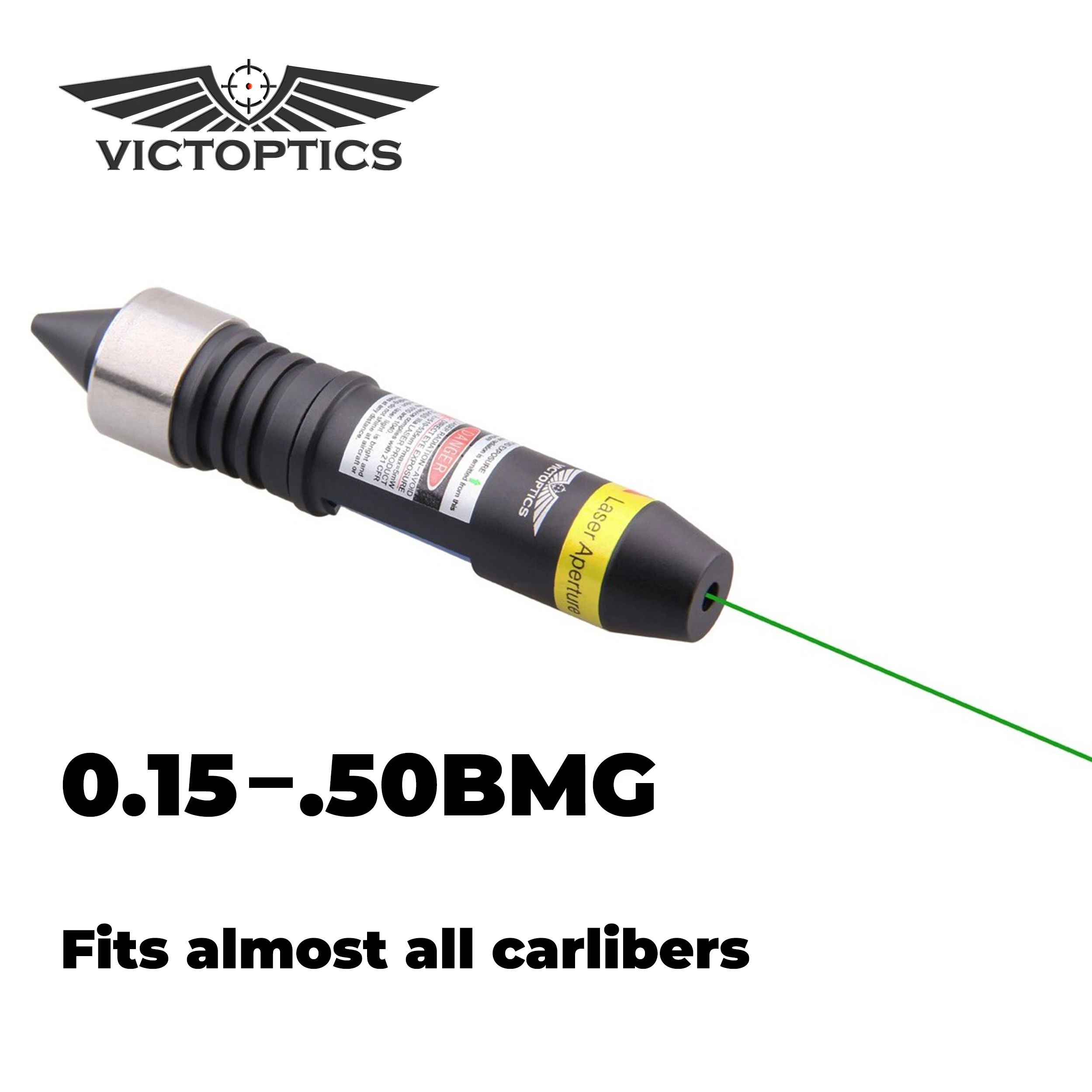Victoptics Универсальный зеленый лазерный прицел коллиматор fit 0,15 до 0,5 дюймов Калибр пистолет винтовка ноль точка Boresighter