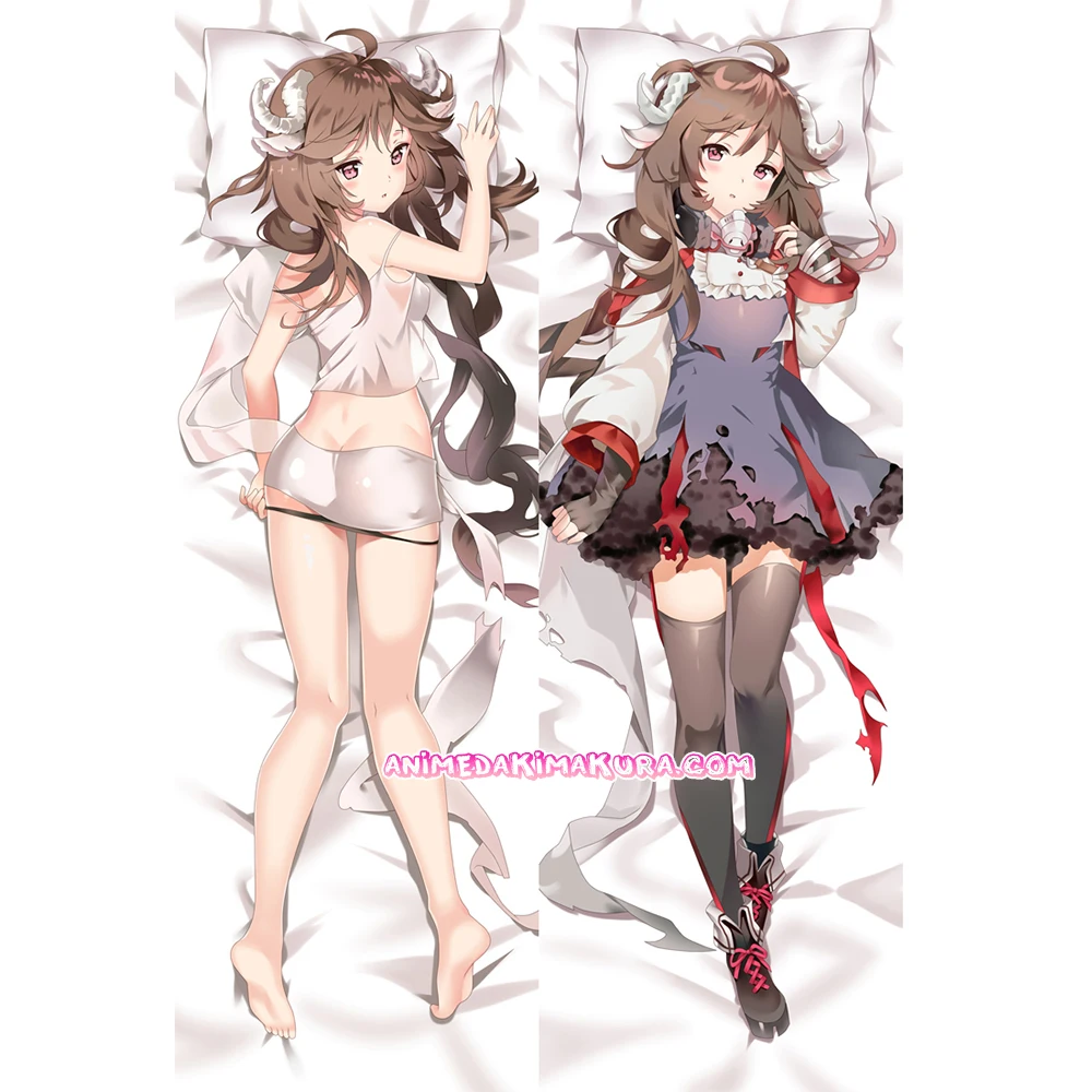 

Arknights Eyjafjalla Anime Girl Dakimakura Hugging Body Pillow Case Cover