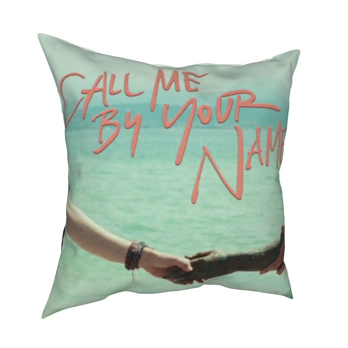 

Call Me By Your Name Pillowcase Cushion Cover Decorative Elio Oliver Handshake CMBYN LGBT Throw Pillow Case Cover Home 45*45cm