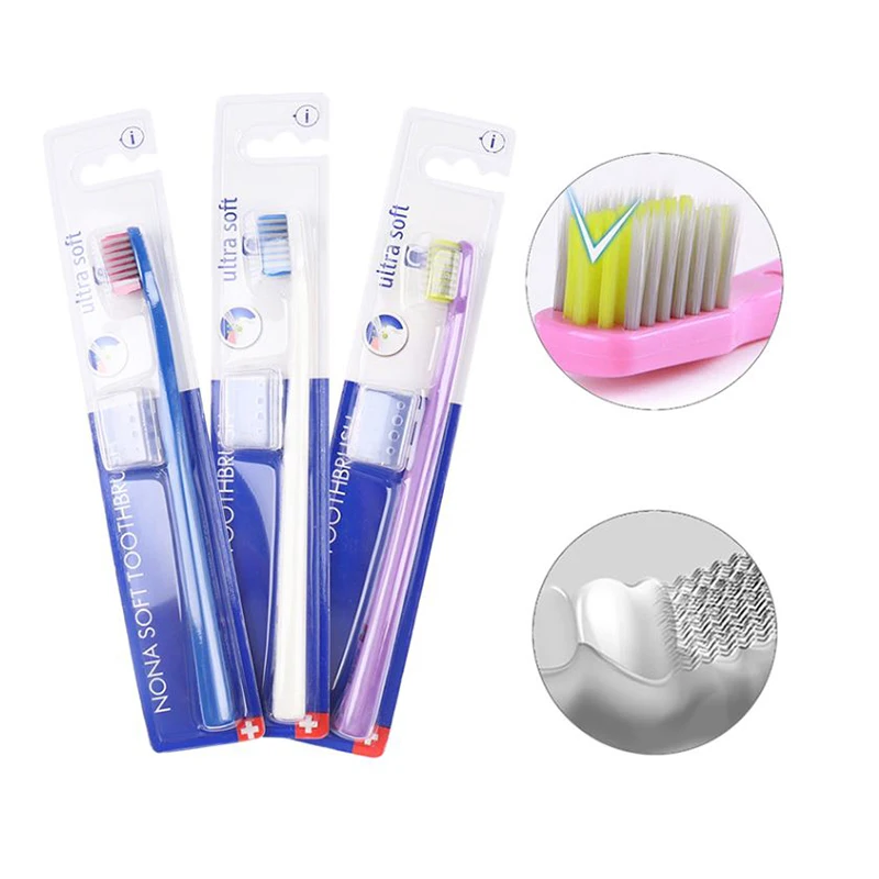 

Чистые Ортодонтические зубные щетки, нетоксичные Ортодонтические зубные щетки для взрослых, набор зубных щеток, Мягкая зубная щетка