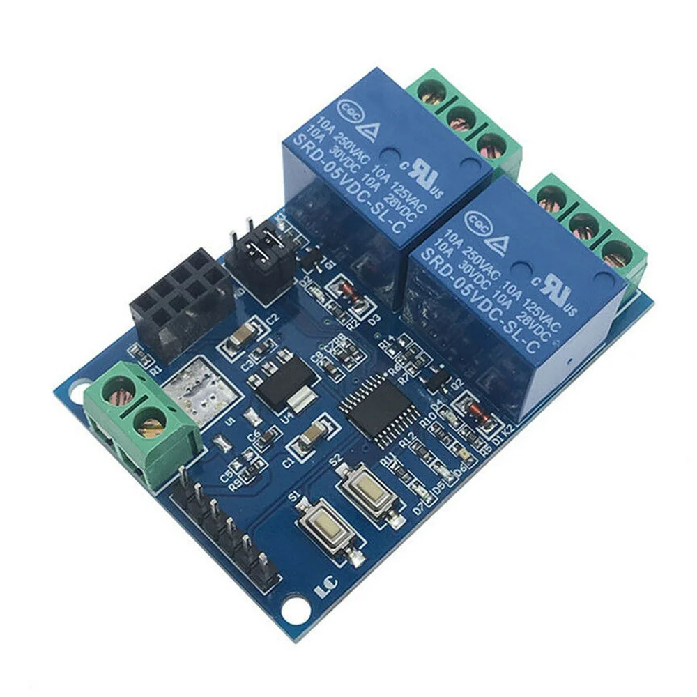 5В/12В ESP8266 ESP 01 2/4 wifi реле канала модуль для IOT Smart Home приложение E|Детали и аксессуары