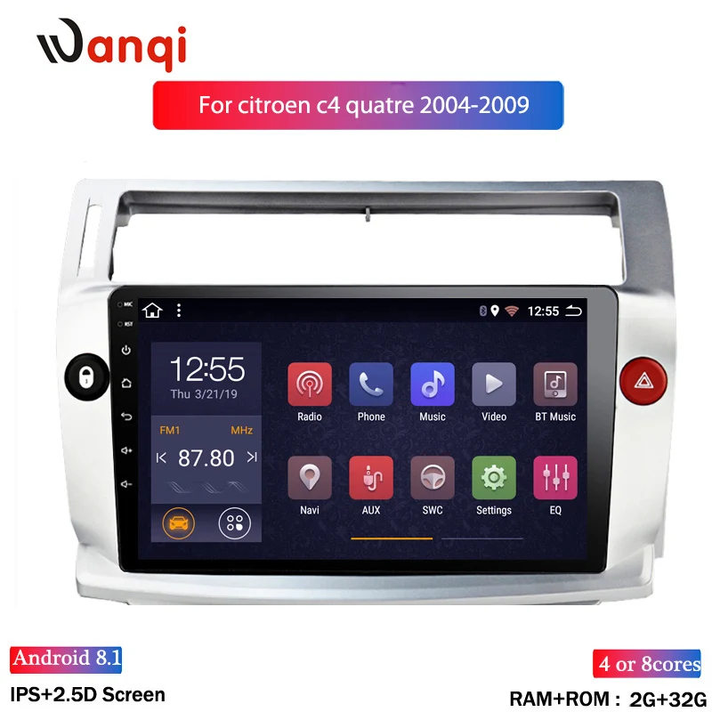 9 дюймовый Android 8 1 автомобильный радиоприемник мультимедийный GPS навигатор для