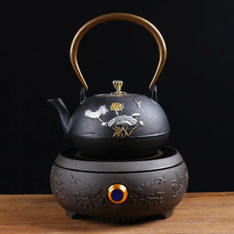 Чайный сервиз в японском стиле домашний чайник из чугуна электрическая