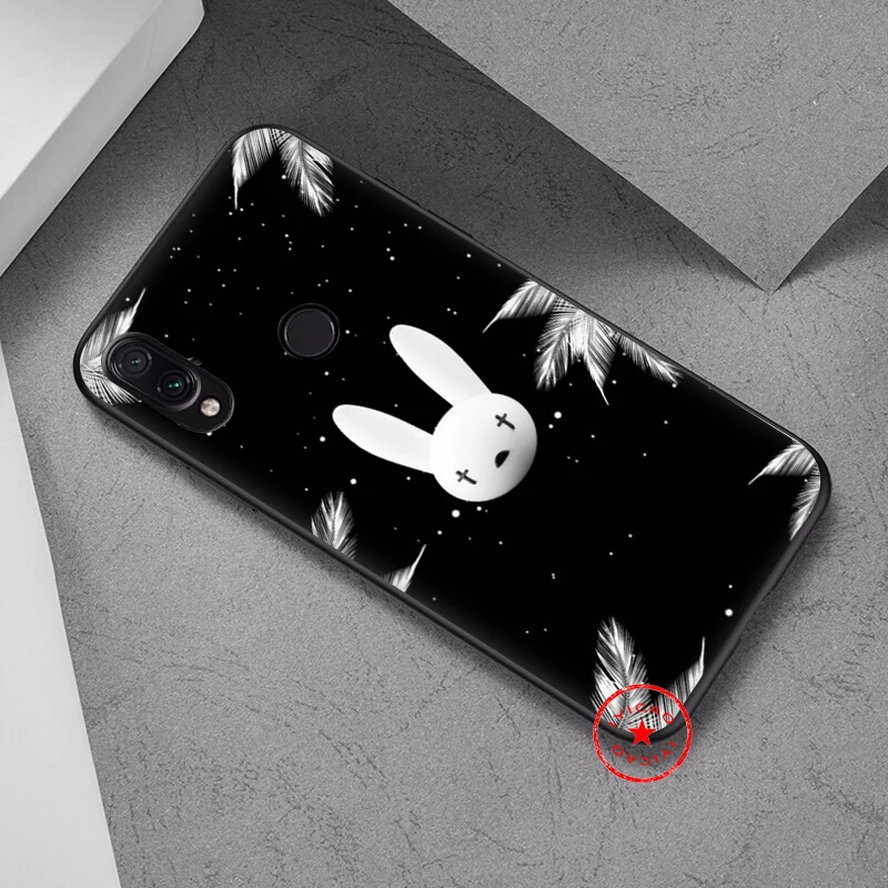 Плохой кролик реперские кепки мягкий чехол для Xiaomi Redmi Note 8 iPhone 7 6 Plus 5 iPad Pro/Redmi 5A 4X