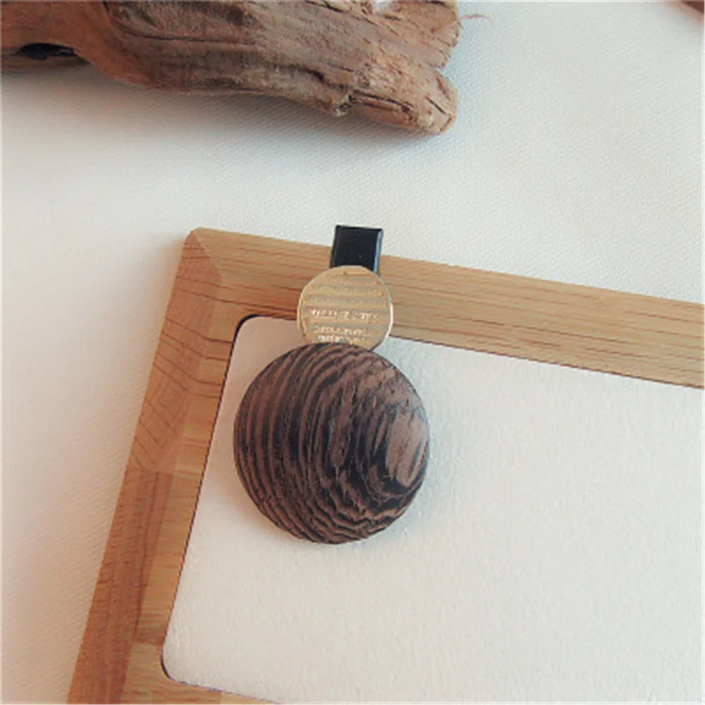 1 шт. ретро геометрический треугольный Круг алмазный Форма заколки для волос 2