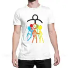 Забавные игры Alan Becker, Новое поступление, футболка с рисунком стика, дизайн анимации, рубашка с круглым вырезом, хлопковые мужские футболки