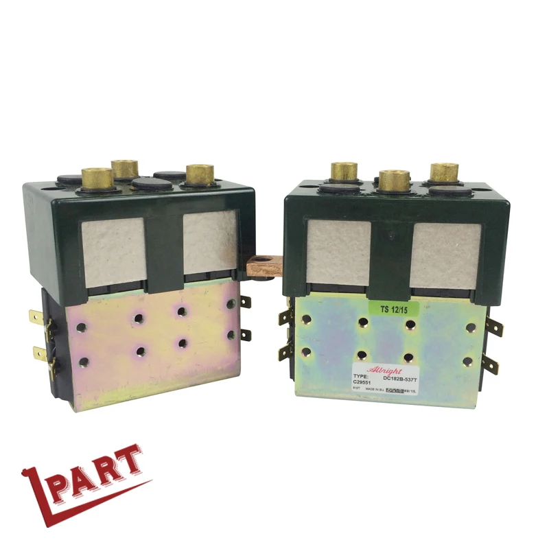 

2T Electric Forklift Spare Part Albright Contactor DC182B-537T 48V