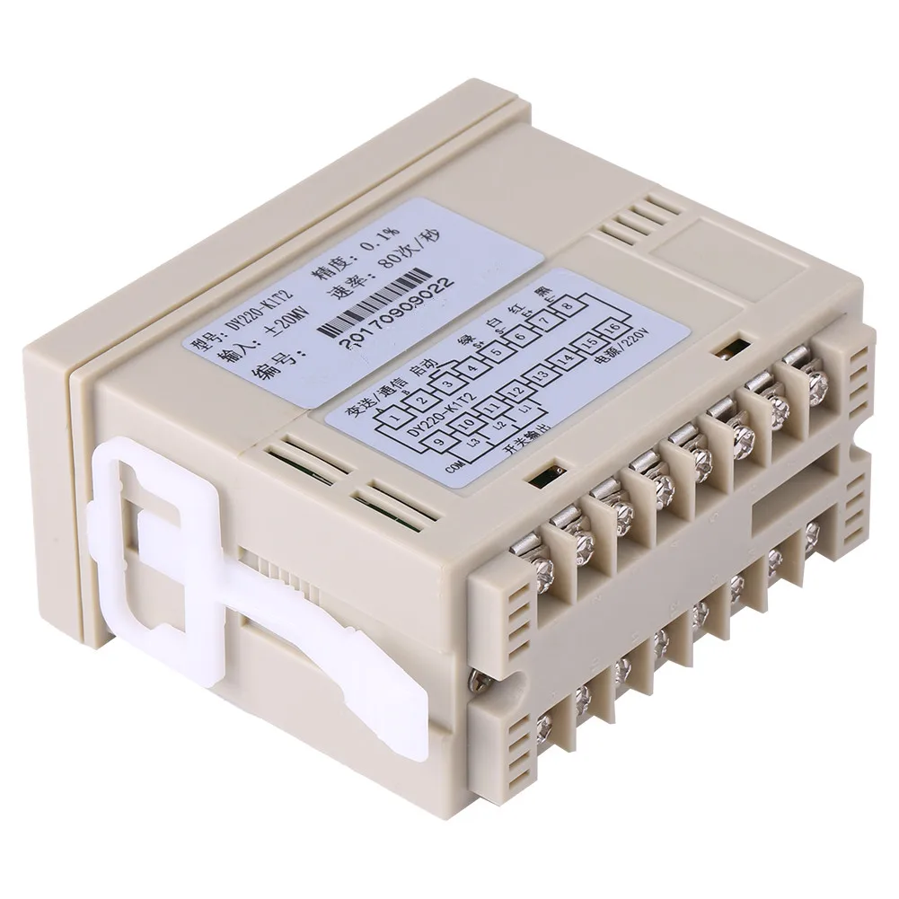 1 шт. индикатор нагрузки датчик веса 220 В высокоточный контроллер 6 значный