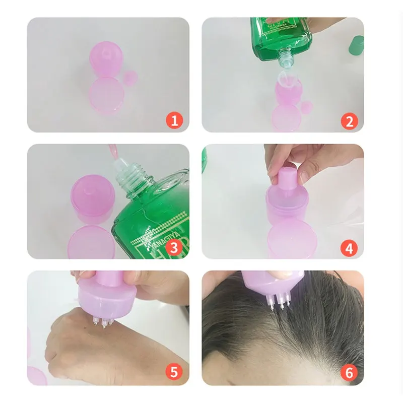 

New Arrival Hair Growth Essence Scalp Applicator Hair Scap Massage Tools Boost Hair Growth Anti Hair Loss Product