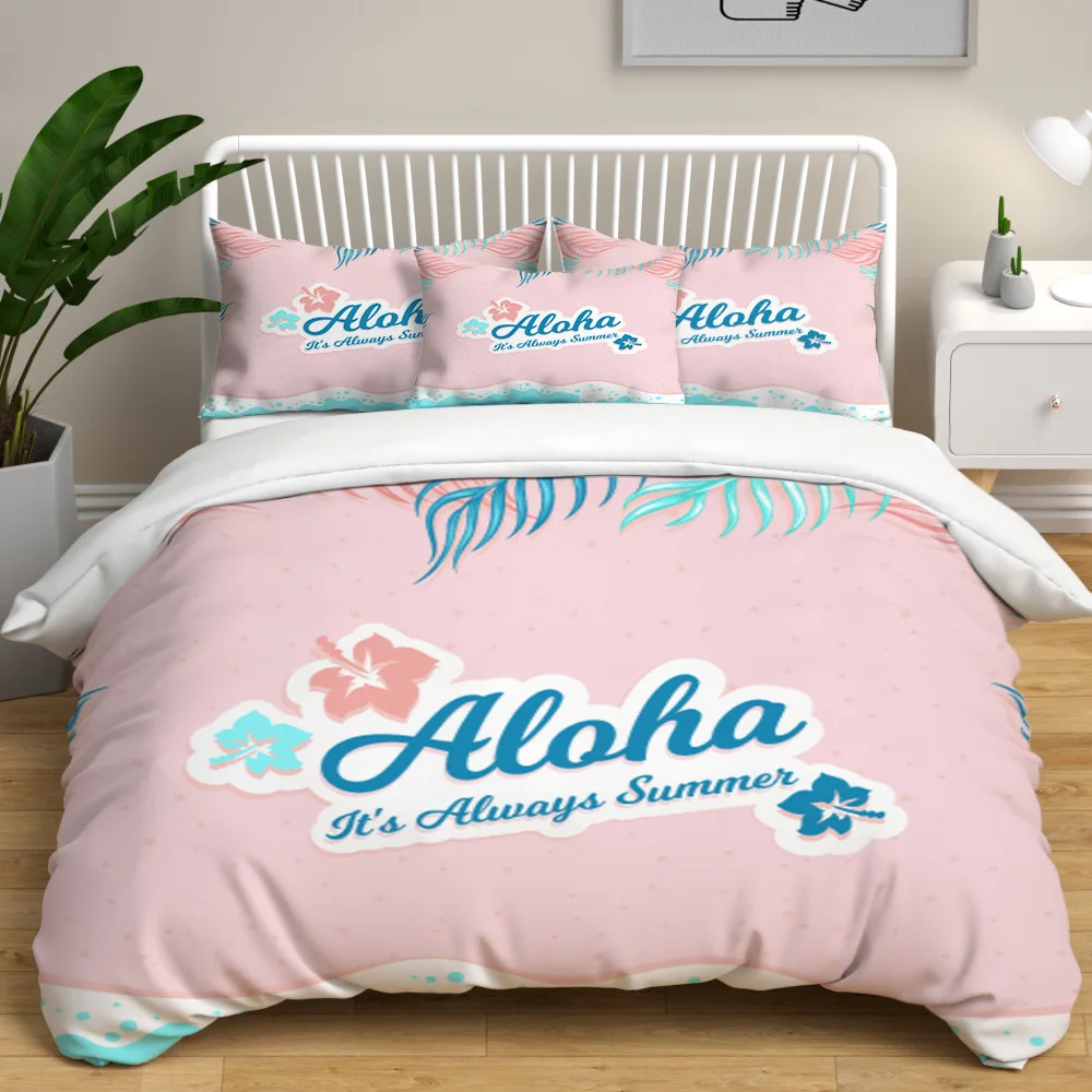 

Комплект утолщенного постельного белья с цветочным принтом, размеры Queen/King/single, простые, пододеяльник с наволочкой, 2/3 шт.