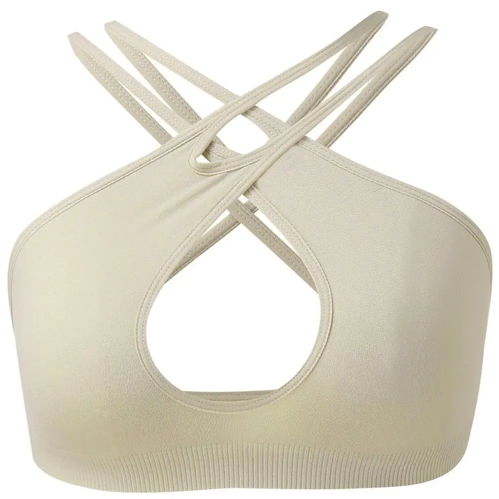 Привлекательный цельный бюстгальтер для женщин с высокой эластичностью груди