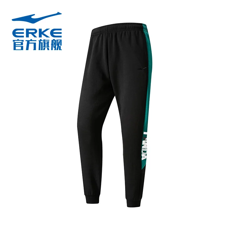 

Спортивные штаны Hongxing Erke, Осень-зима, мужские Модные Повседневные уличные брюки с пандой, Универсальные мужские брюки с застежкой