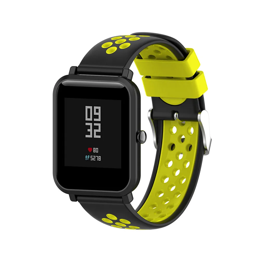 Силиконовый ремешок 20 мм для Garmin VIVOMOVE 3/HR Sport для samsung Galaxy Watch 42 мм R815 для Timex Weekender/Expedition
