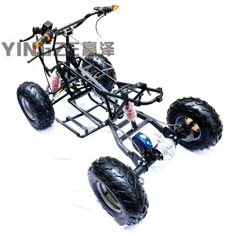 Мотоцикл Go Kart Karting детская коляска ATV UTV Quad передние маячки задняя ось 7 дюймов руль