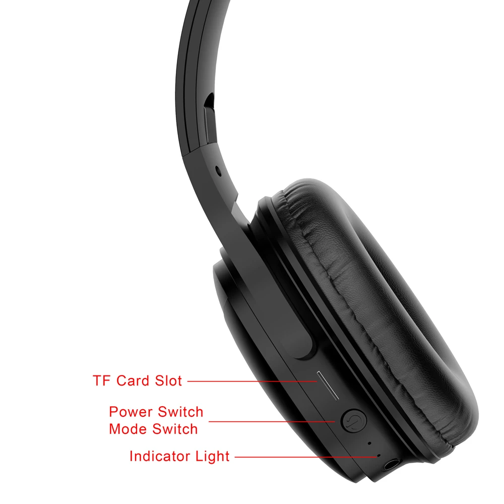 Беспроводные Игровые наушники H1 Bluetooth V5.0 HD Hi Fi стереонаушники с шумоподавлением и