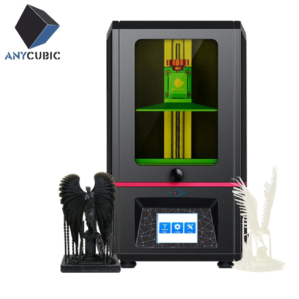 Anycubic Photon 3d принтер размера плюс SLA/lcd высокая точность 2,8 ''photon Slicer светильник-отверждение Impresora Imprimante 3d наборы