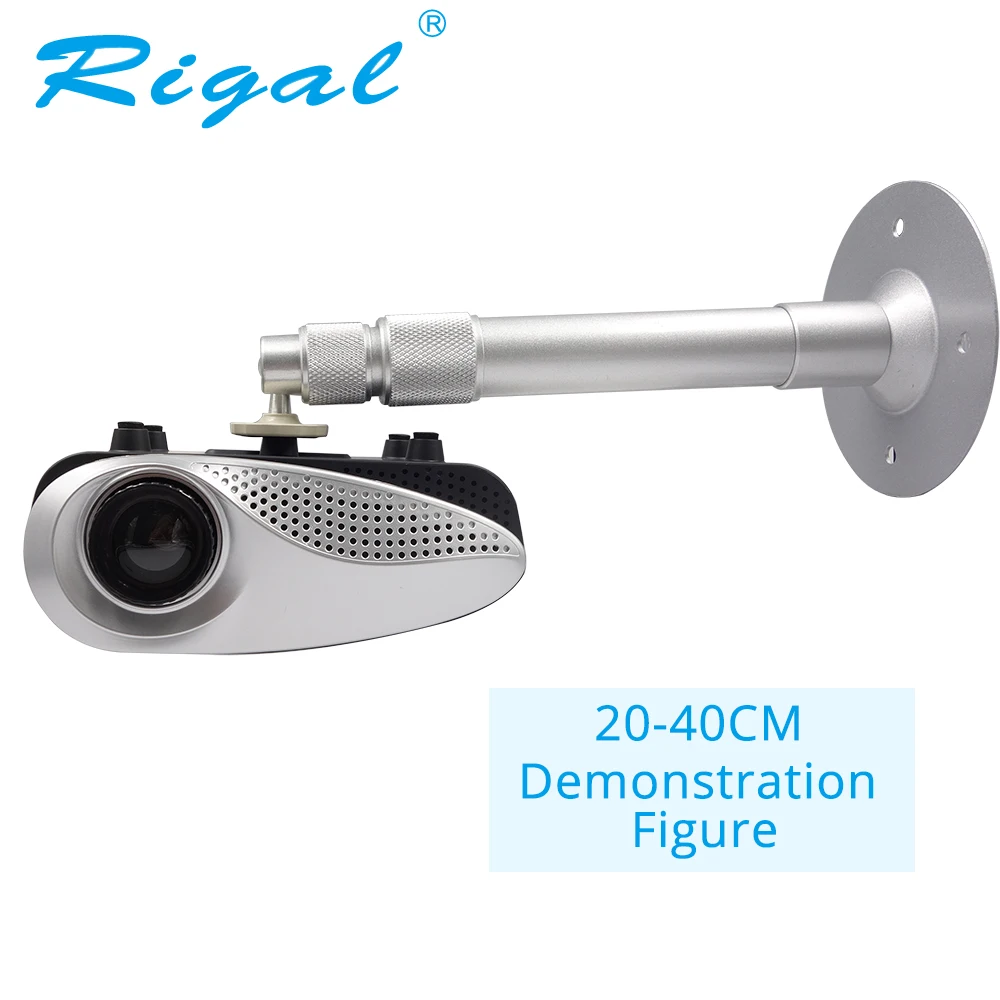 Кронштейн для мини проектора DLP 40 см 60 с поворотом на 360 градусов|projector holder|projector