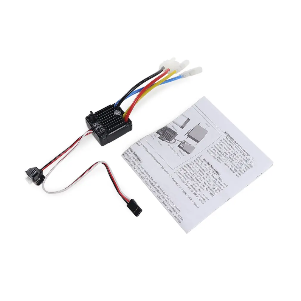 Wp-1060-Rtr 2-3S 60A водонепроницаемый матовый Esc W / Bec 5V 2A для 1/10 Rc Tamiya Traxxas Redcat Hpi