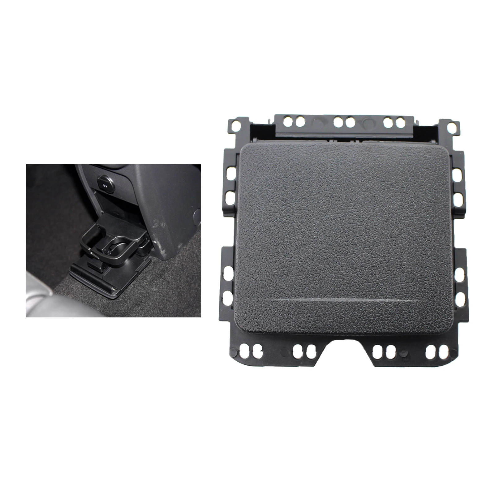 Дешево Многофункциональный Универсальный держатель для напитков Veichle, держатель для напитков 7N0862533 для Volkswagen Tiguan, автомобильный органайзер для бу...