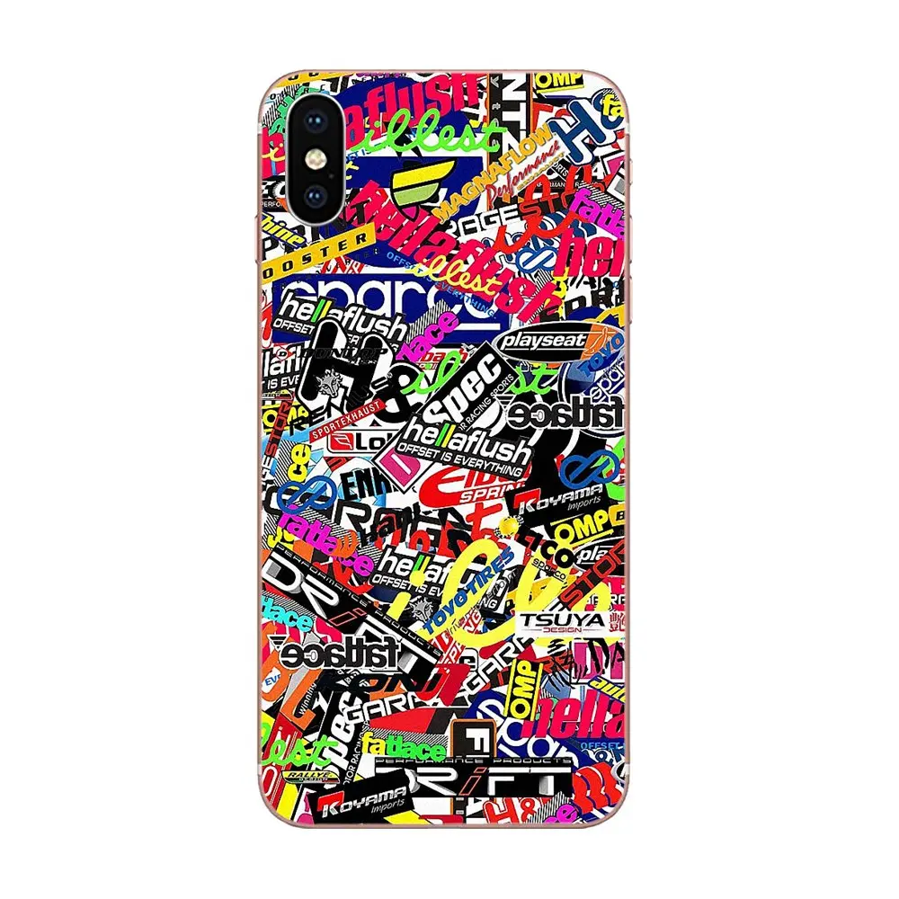 as picture В продаже для huawei P7 P8 P9 P10 P20 P30 Lite Mini Plus Pro Y9 Prime P Smart Z Jdm автомобильный Граффити стикер бомба - Цвет: as picture