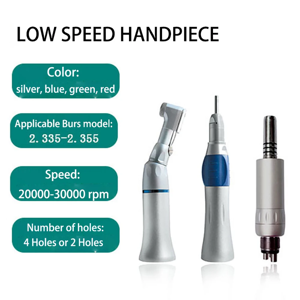 3 шт./компл. набор стоматологических низкоскоростных наконечников воздушный