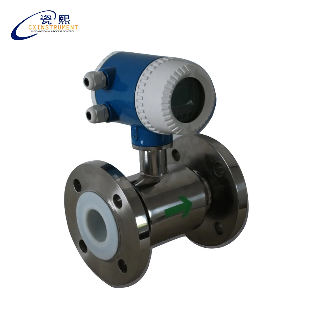 

DN125 pipe size Stainless steel material and 0.5% high accuracy magnetic flow meter