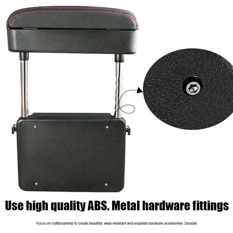 Скидка Органайзер для беспроводной зарядки центральной консоли, подлокотник, контейнер для хранения, автомобильный подлокотник, 5 цветов, M8617