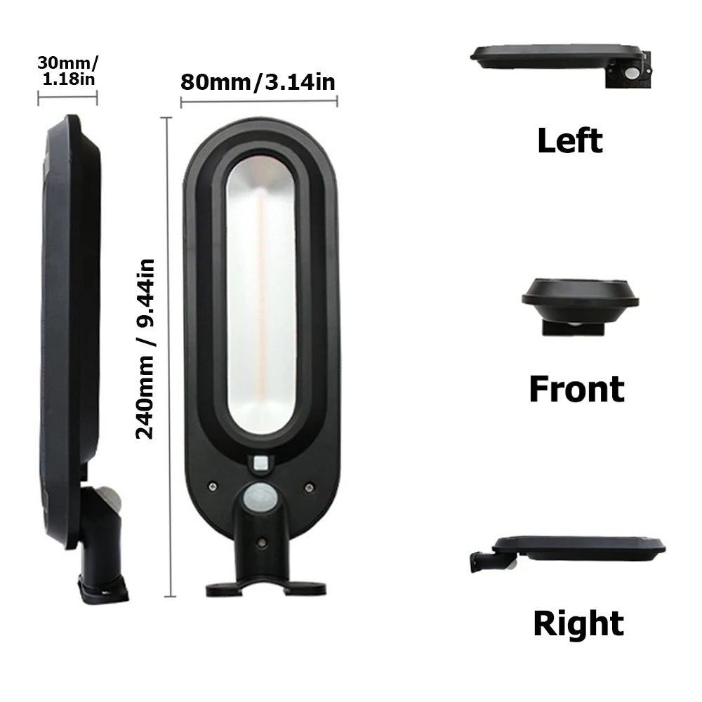 Открытый светодиодный солнечный светильник с движения PIR Сенсор