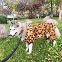 big dog clothes winter large dog outfit tiger cosplay funny dog costume shiba inu samoyed husky golden retriever pet apparel 9xl