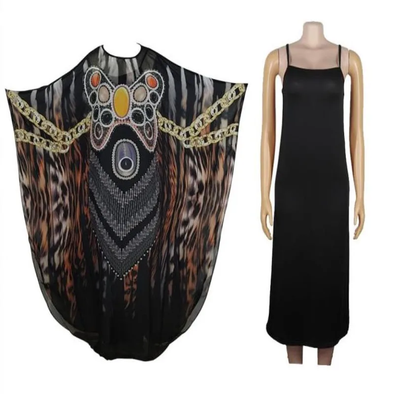 2019 Новое Африканское бриллиантовое длинное Дашики платье для леди|Африканская