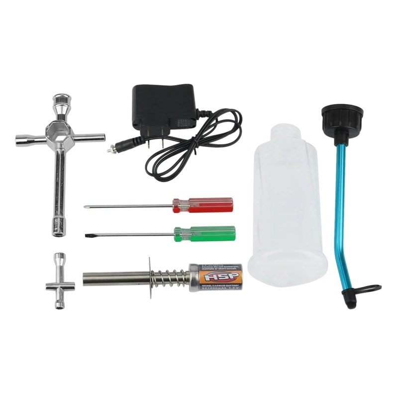

For 80141 HSP Glow Plug Starter Igniter AC Charger Ignition for Gas Nitro Engine Power 1/10 1/8 RC Car Engines