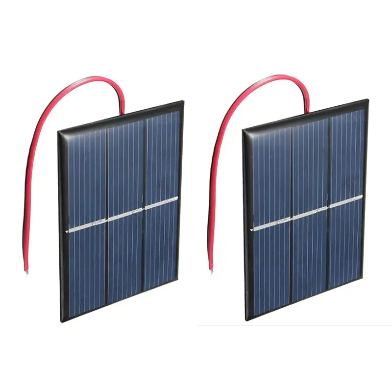 2 шт 1 5 V 400mA 80x60mm микро мини солнечные батареи для солнечных панелей DIY проекты