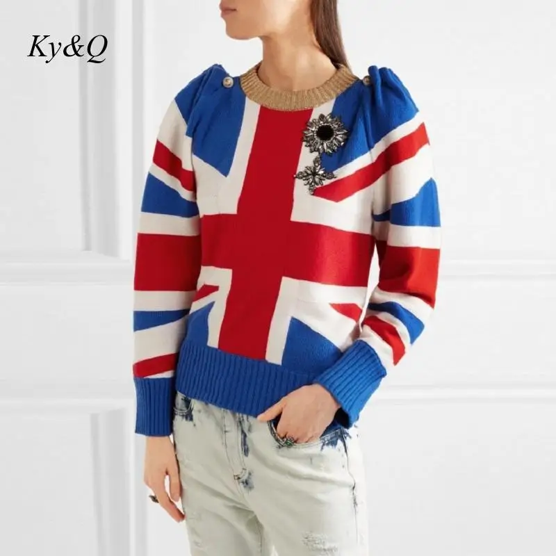 Брендовые Рождественские свитера 2019 зимние женские пуловеры вязаные с цветными