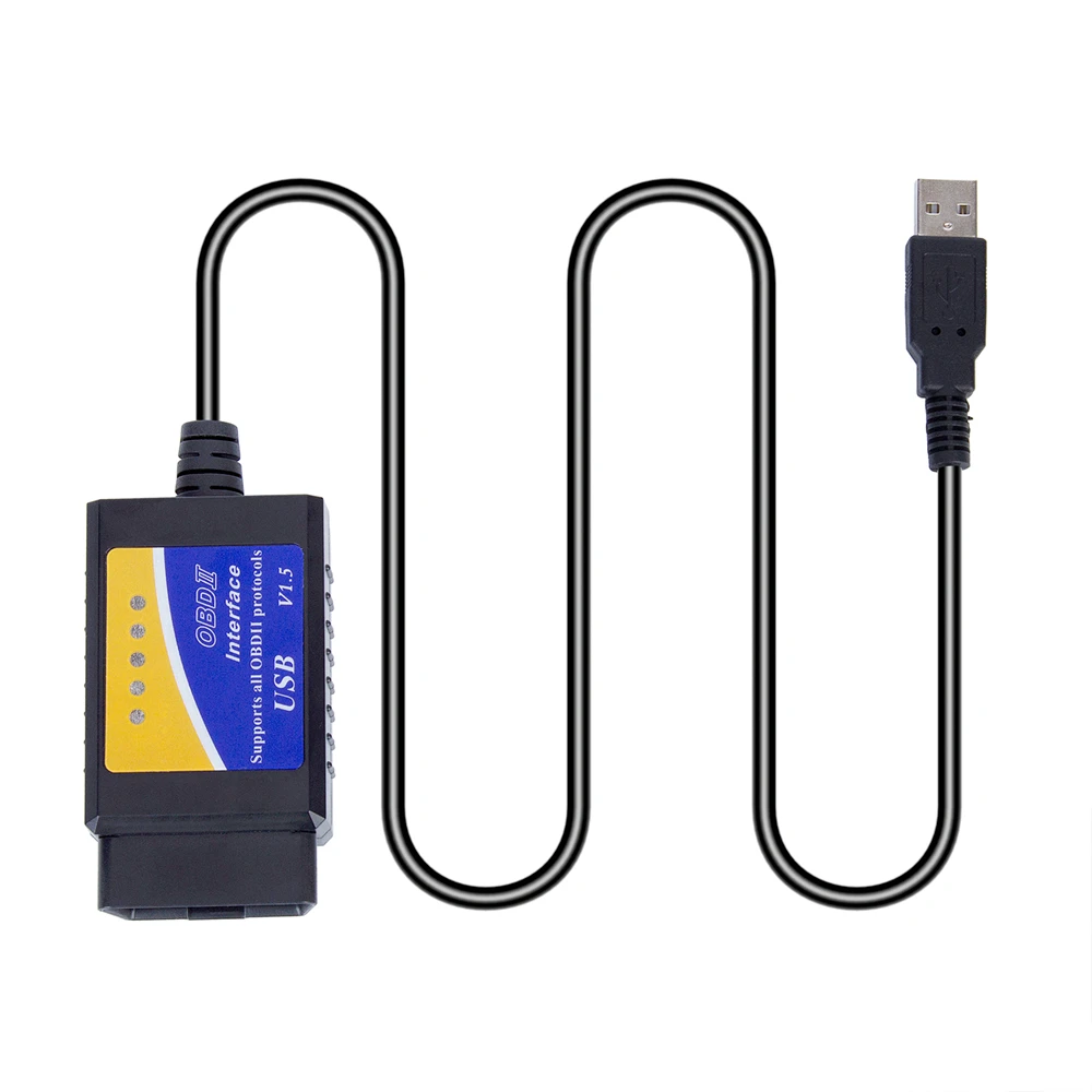 Диагностический сканер OBD/OBDII ELM 327 USB |