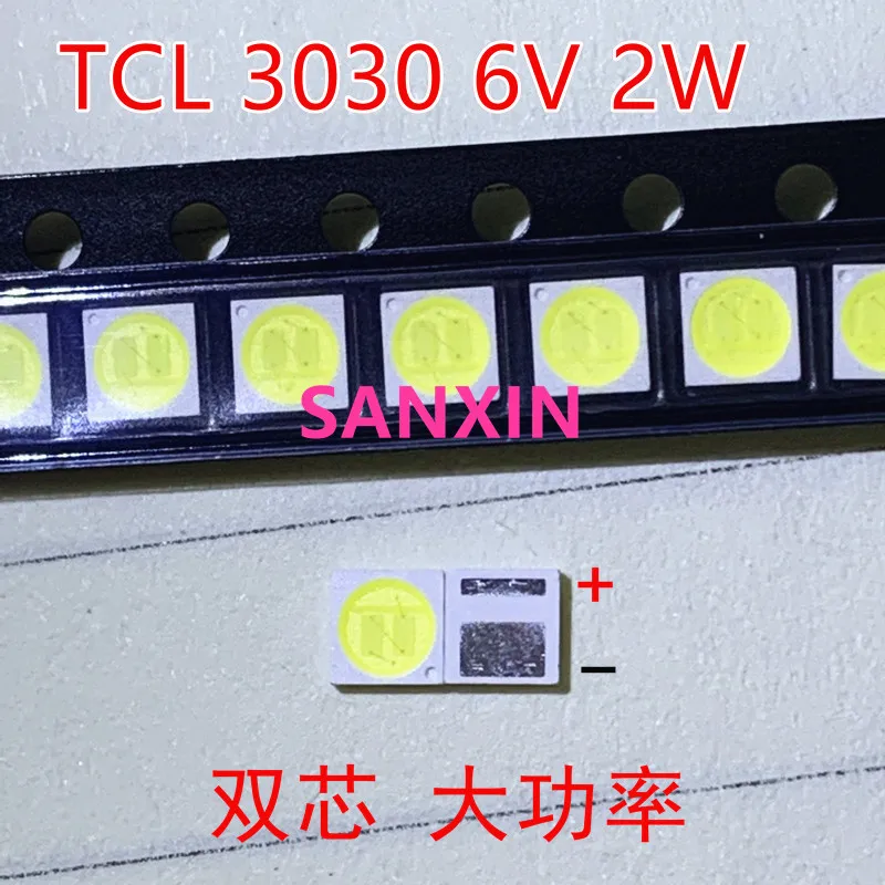 Светодиодная подсветка TCL 2 Вт 3030 6 в холодный белый 80 90 лм приложение для